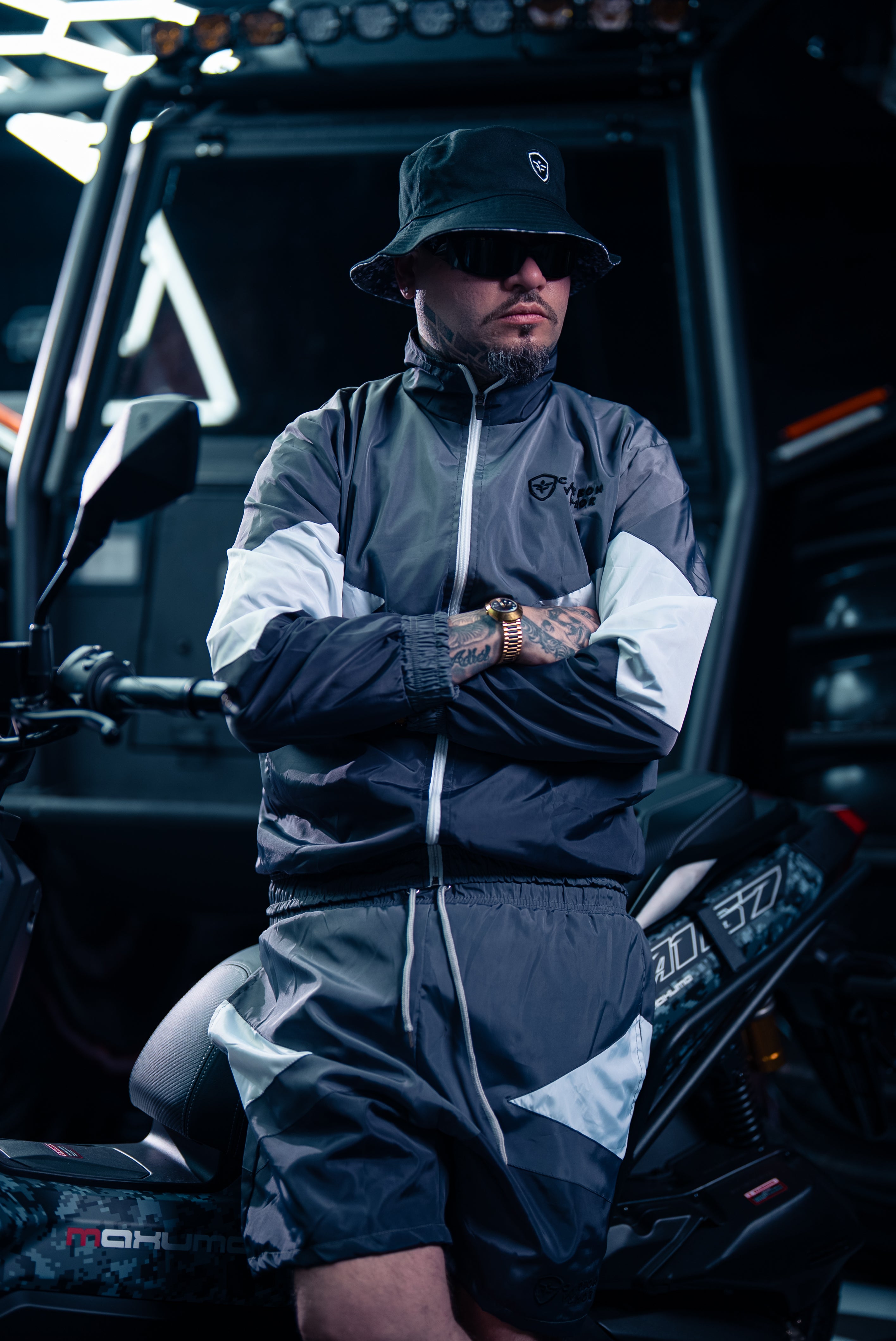 CVRBON VRMOR SET - Grey